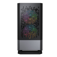 كوغر أم جي 140 إير كيس احترافي للالعاب ميني وميكرو - اسود