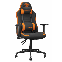 Gaming Chair Cougar Fusion Sf  - Fabric - Orange/ Black   Gaming Chair Cougar Fusion Sf  - Fabric - Orange/ Black