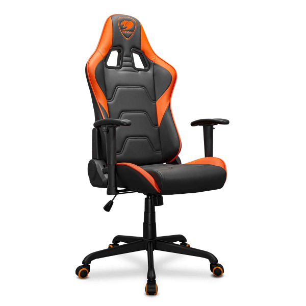 COUGAR ARMOR ELITE GAMING CHAIR - ORANGE - BLACK COUGAR ARMOR ELITE GAMING CHAIR - ORANGE - BLACK