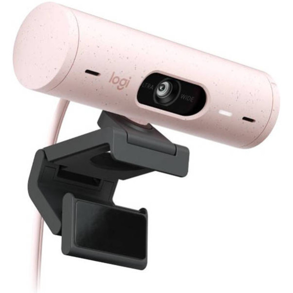 Logitech Brio 500 Fhd Webcam 1080p - Rose Gold Logitech Brio 500 Fhd Webcam 1080p - Rose Gold