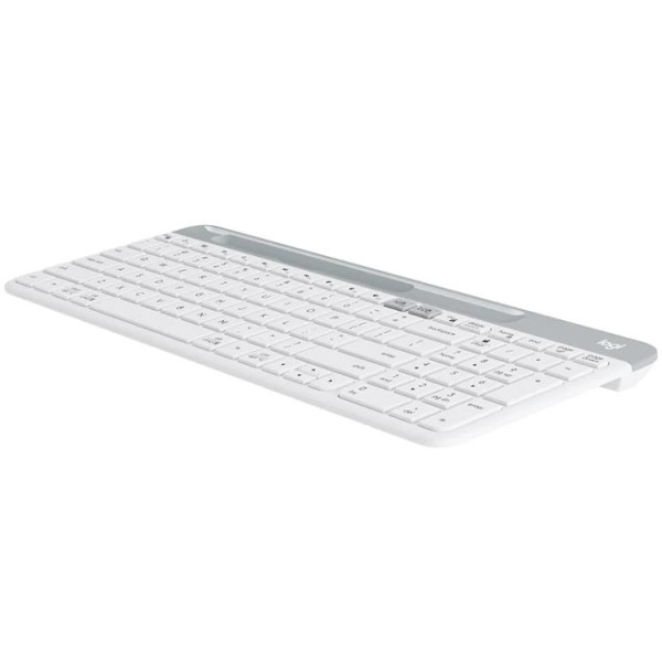 LOGITECH K580 SLIM MULTI-DEVICE WIRELESS KEYBOARD -WHITE - لوجيتيك كي 580 سلِم لوحة مفاتيح لاسيلكي LOGITECH K580 SLIM MULTI-DEVICE WIRELESS KEYBOARD -WHITE - لوجيتيك كي 580 سلِم لوحة مفاتيح لاسيلكي