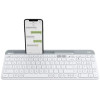LOGITECH K580 SLIM MULTI-DEVICE WIRELESS KEYBOARD -WHITE - لوجيتيك كي 580 سلِم لوحة مفاتيح لاسيلكي LOGITECH K580 SLIM MULTI-DEVICE WIRELESS KEYBOARD -WHITE - لوجيتيك كي 580 سلِم لوحة مفاتيح لاسيلكي