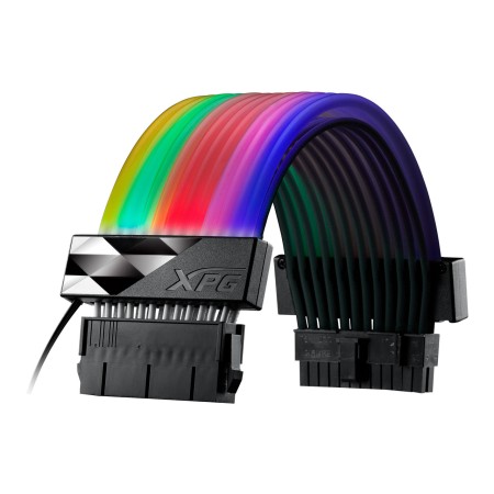 كابل إضاءة للوحة الام - كابل تمديد XPG PRIME ARGB 24 PIN - للوحة الرئيسية مع إضاءة ARGB