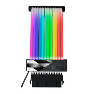 كابل إضاءة للوحة الام - كابل تمديد Xpg Prime Argb 24 Pin - للوحة الرئيسية مع إضاءة Argb
