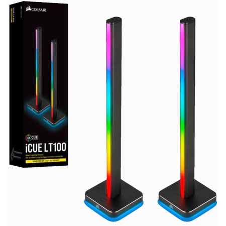 CORSAiR iCUE LT100 SMART LIGHTING TOWRES 2Pic STARTER KIT CORSAiR iCUE LT100 SMART LIGHTING TOWRES 2Pic STARTER KIT