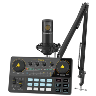  مكسر صوت مع مايك من ماونو -  كاستر لايت 