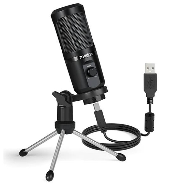 ماونو AU-PM461TR مايك احترافي USB مع حامل  ثلاثي
