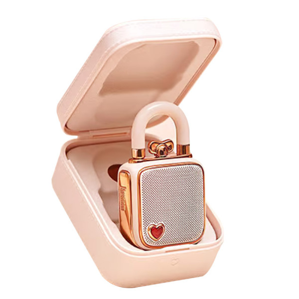 DIVOOM LOVE-LOCK BLUETOOTH SPEAKER - PINK DIVOOM LOVE-LOCK BLUETOOTH SPEAKER - PINK