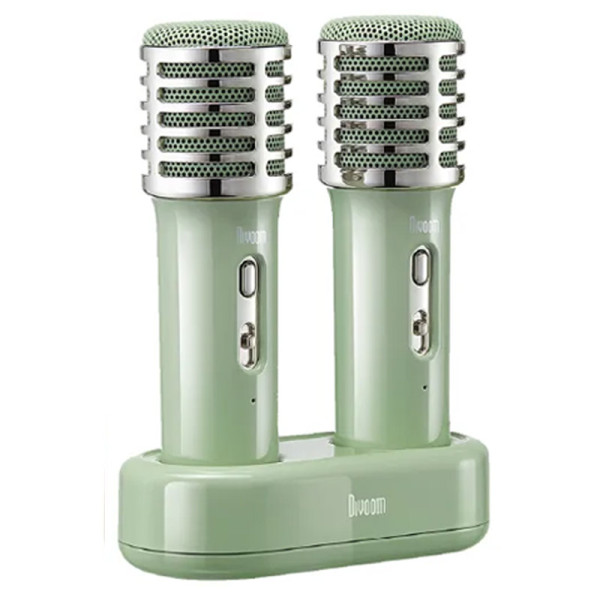 DIVOOM SONGBIRD HQ PORTABLE BLUETOOTH SPEAKER WITH 2 MICROPHONES - GREEN DIVOOM SONGBIRD HQ PORTABLE BLUETOOTH SPEAKER WITH 2 MICROPHONES - GREEN