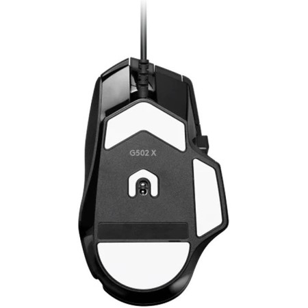 Wired Gaming Mouse LOGITECH G502X HERO 25K sensor with up to 25,600 DPI ,Hybrid Optical-Mechanical - BLACK
