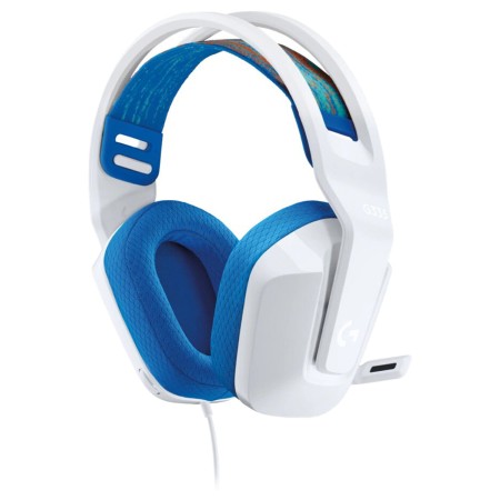 سماعة ألعاب سلكية Logitech G335، ميكروفون قابل للطي مع نمط التقاط صوت كارديويد، وسائد أذن ناعمة من الذاكرة، عجلة تحكم مدمجة للتحكم في الصوت سماعة ألعاب سلكية Logitech G335، ميكروفون قابل للطي مع نمط التقاط صوت كارديويد، وسائد أذن ناعمة من الذاكرة، عجلة تحكم مدمجة للتحكم في الصوت