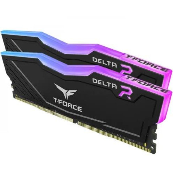 TEAM GROUP T-FORCE DELTA RGB RAM DDR4 16GB ( 2x 8GB ) 3600MHz - BLACK TEAM GROUP T-FORCE DELTA RGB RAM DDR4 16GB ( 2x 8GB ) 3600MHz - BLACK