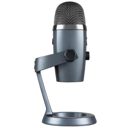 LOGITECH BLUE YETI NANO USB MICROPHONE GRAY - لوجيتيك بلو يتي نانو مايكروفون احترافي