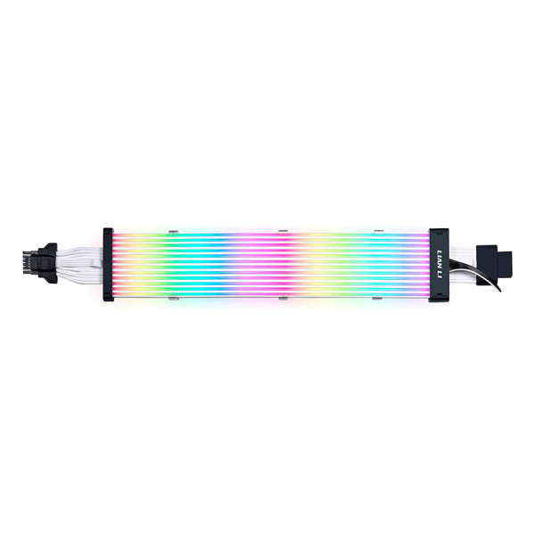 LIAN LI STRIMER PLUS V2 12+4-Pin To 12+4-Pin 12 Light Guides 162 LEDs Extension 320mm RGB Cable - VGA LIAN LI STRIMER PLUS V2 12+4-Pin To 12+4-Pin 12 Light Guides 162 LEDs Extension 320mm RGB Cable - VGA