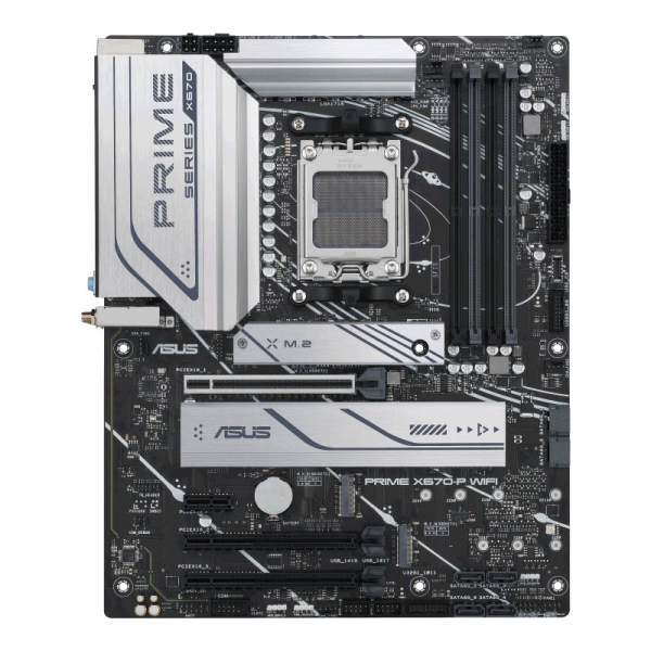 ASUS PRIME X670-P WiFi 6 Aura Sync- AMD Socket AM5 ASUS PRIME X670-P WiFi 6 Aura Sync- AMD Socket AM5