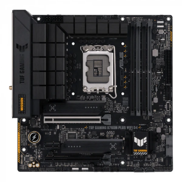 ASUS Motherboard TUF Gaming B760M-Plus WIFI D4 - AURA ASUS Motherboard TUF Gaming B760M-Plus WIFI D4 - AURA