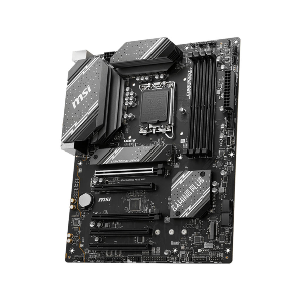 MSI MOTHERBOARD B760 GAMING PLUS WiFi |D5 - LGA 1700 MSI MOTHERBOARD B760 GAMING PLUS WiFi |D5 - LGA 1700