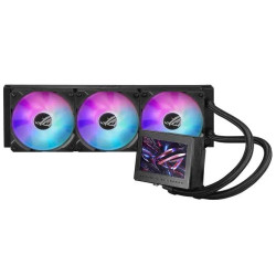 أسوس ار او جي ريوجين 3 360 مبرد مائي للكمبيوتر بشاشة Lcd - أسود أسوس ار او جي ريوجين 3 360 مبرد مائي للكمبيوتر بشاشة Lcd - أسود