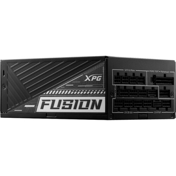 XPG FUSION 1600 TITANIUM -MODULAR 1600W RGB POWER SUPPLY ATX 3.0 80+ TITANIUM - باور سبلاي اكس بي جي فيوجن XPG FUSION 1600 TITANIUM -MODULAR 1600W RGB POWER SUPPLY ATX 3.0 80+ TITANIUM - باور سبلاي اكس بي جي فيوجن