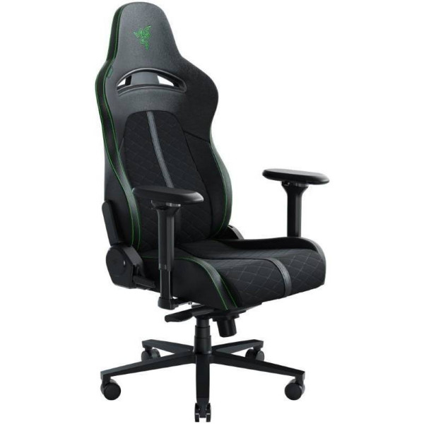 RAZER ENKI Green GAMING CHAIR - BLACK / GREEN RAZER ENKI Green GAMING CHAIR - BLACK / GREEN