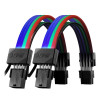 كابل إضاءة لكرت الشاشة - كابل تمديد XPG PRIME ARGB 8PIN - VGA مع إضاءة ARGB
