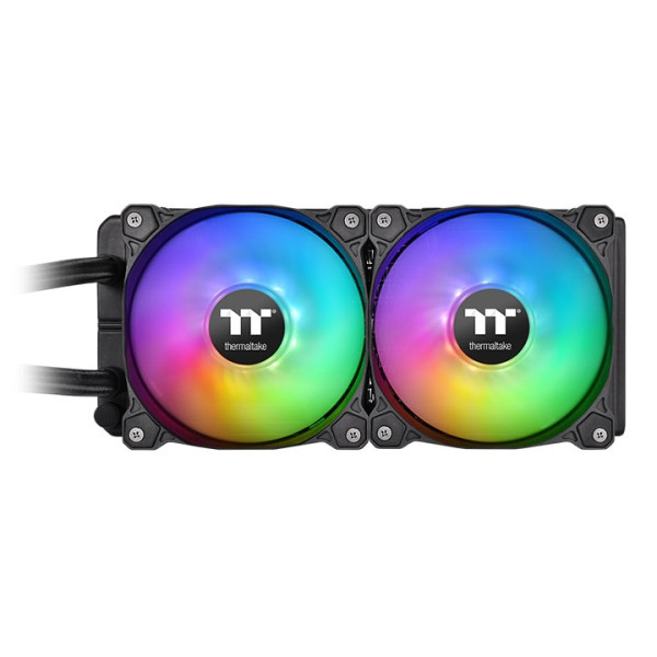 THERMALTAKE FLOE ULTRA 240 RGB AiO LIQUID COOLER With LCD DISPLAY - ثيرمال تيك 240 مبريد مائي للكمبيوتر THERMALTAKE FLOE ULTRA 240 RGB AiO LIQUID COOLER With LCD DISPLAY - ثيرمال تيك 240 مبريد مائي للكمبيوتر