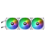 Thermaltake Th360 Argb Sync Snow Edition Liquid Cooler Rgb Fan X3 - White