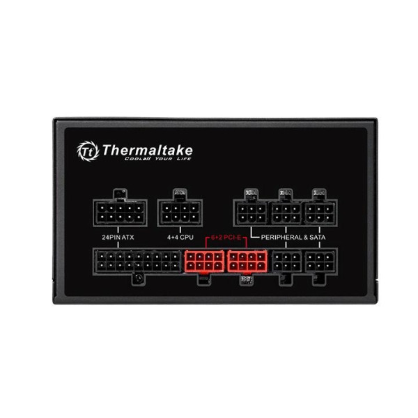 THERMALTAKE SMART PRO RGB 850W FULLY-MOD POWER SUPPLY 80+ BRONZE - ثيرمال تيك باور سبلاي برونز THERMALTAKE SMART PRO RGB 850W FULLY-MOD POWER SUPPLY 80+ BRONZE - ثيرمال تيك باور سبلاي برونز