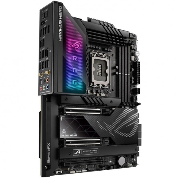مذربورد أسوس آر او جي ماكسيموس هيرو Z790 تدعم وايفاي 6E مذربورد أسوس آر او جي ماكسيموس هيرو Z790 تدعم وايفاي 6E