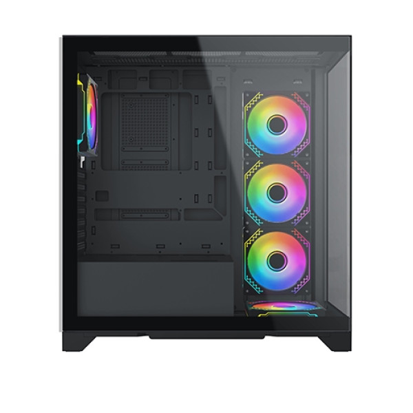 XIGMATEK ALPHA ENDORPHIN ULTRA WIDE BODY GAMING MIDTOWER ATX CASE 5x RGB FANS - BLACK - زيجماتيك اندورفين الترا كيس كمبيوتر اسود XIGMATEK ALPHA ENDORPHIN ULTRA WIDE BODY GAMING MIDTOWER ATX CASE 5x RGB FANS - BLACK - زيجماتيك اندورفين الترا كيس كمبيوتر اسود