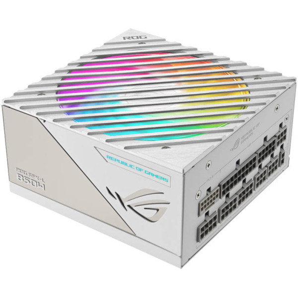 ASUS ROG LOKI 850W GAMING POWER SUPPLY PLATINUM 80+ (AURA) WHITE - اسوس روج لوكي باور سبلاي ابيض ASUS ROG LOKI 850W GAMING POWER SUPPLY PLATINUM 80+ (AURA) WHITE - اسوس روج لوكي باور سبلاي ابيض