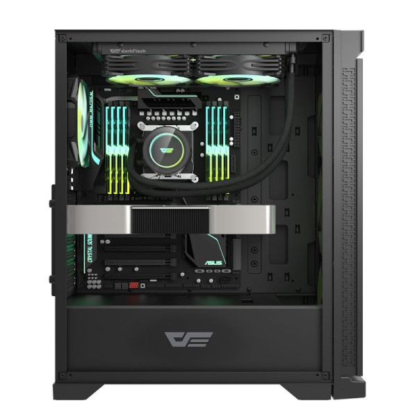 Darkflash DK361 ATX Mid Tower Case 4x ARGB Fan - Black Darkflash DK361 ATX Mid Tower Case 4x ARGB Fan - Black