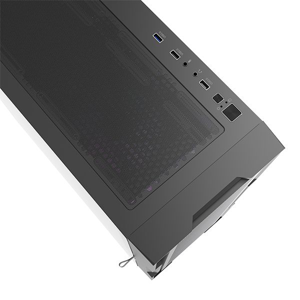 Darkflash Dk431 Mesh ATX Mid Tower Case 4x ARGB Fan - Black Darkflash Dk431 Mesh ATX Mid Tower Case 4x ARGB Fan - Black