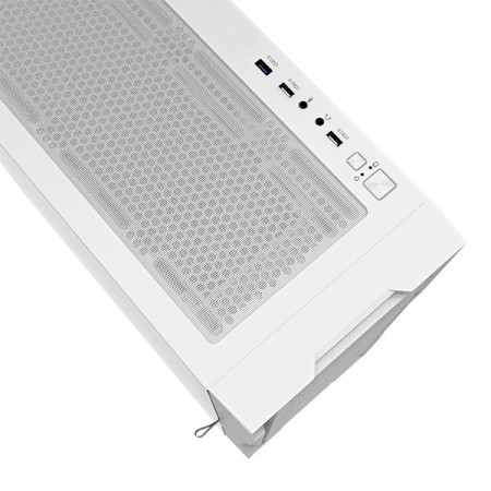 Darkflash Dk431 Mesh ATX Mid Tower Case 4x ARGB Fan - White