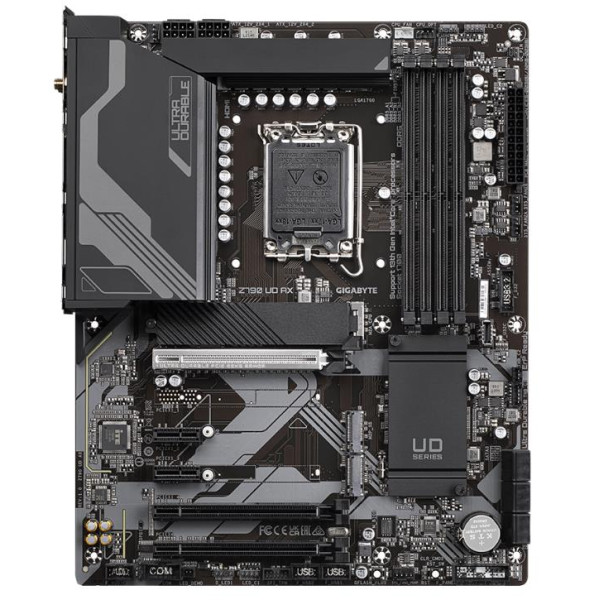GIGABYTE Motherboard Z790 UD AX DDR5 PCIe5 - LGA 1700 GIGABYTE Motherboard Z790 UD AX DDR5 PCIe5 - LGA 1700