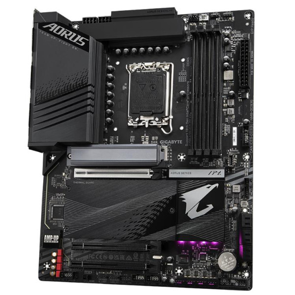 GIGABYTE MOTHERBOARD Z790M AORUS ELITE AX DDR5 GAMING PCIe5 - LGA 1700 - مذربورد جيجا بايت أوروس GIGABYTE MOTHERBOARD Z790M AORUS ELITE AX DDR5 GAMING PCIe5 - LGA 1700 - مذربورد جيجا بايت أوروس