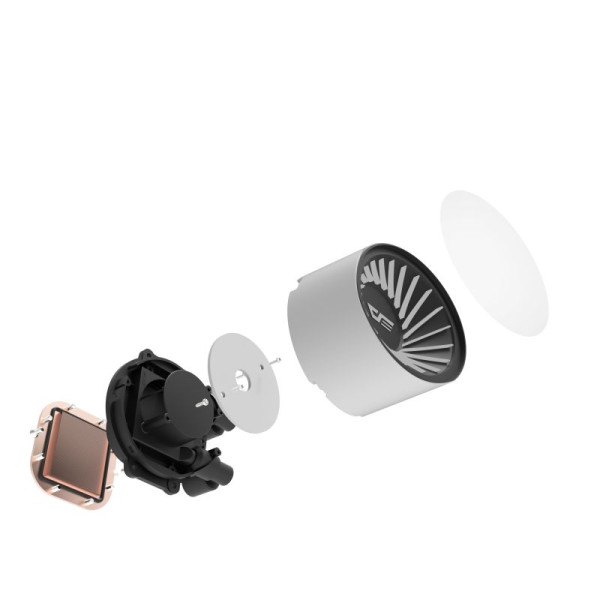 دارك فلاش ريدانت360 مبرد مائي للكمبيوتر3 مراوح RGB - ابيض دارك فلاش ريدانت360 مبرد مائي للكمبيوتر3 مراوح RGB - ابيض