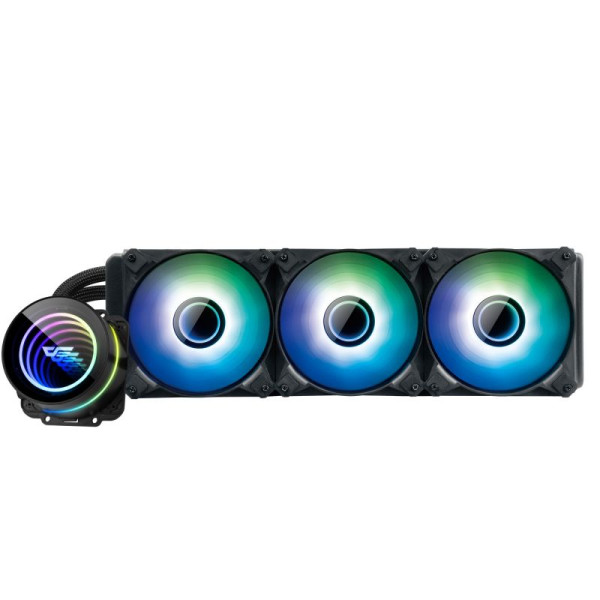 دارك فلاش تويستر 360mm V2.6 مبرد مائي للكمبيوتر - اسود دارك فلاش تويستر 360mm V2.6 مبرد مائي للكمبيوتر - اسود