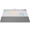 Corsair K70 Rgb Pro Mechanical Gaming Keyboard - Silver Switch - White Corsair K70 Rgb Pro Mechanical Gaming Keyboard - Silver Switch - White