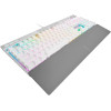 Corsair K70 Rgb Pro Mechanical Gaming Keyboard - Silver Switch - White Corsair K70 Rgb Pro Mechanical Gaming Keyboard - Silver Switch - White