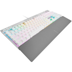 Corsair K70 Rgb Pro Mechanical Gaming Keyboard - Silver Switch - White Corsair K70 Rgb Pro Mechanical Gaming Keyboard - Silver Switch - White