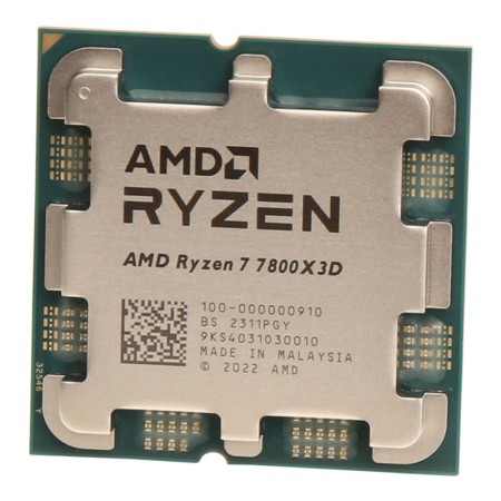 AMD Ryzen 7 7800X3D CPU - 8 Cores - 16 Threads - 5.0 GHz Max Boost AMD Ryzen 7 7800X3D CPU - 8 Cores - 16 Threads - 5.0 GHz Max Boost
