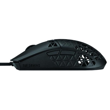فأرة العاب سلكي ASUS P307 TUF Gaming M4 Air، بدقة تصل إلى 16,000 DPI، بوزن خفيف 47 غرام، مزودة بـ 6 أزرار قابلة للبرمجة، مع طبقة مقاومة للماء بمعيار IPX6 –اسود فأرة العاب سلكي ASUS P307 TUF Gaming M4 Air، بدقة تصل إلى 16,000 DPI، بوزن خفيف 47 غرام، مزودة بـ 6 أزرار قابلة للبرمجة، مع طبقة مقاومة للماء بمعيار IPX6 –اسود