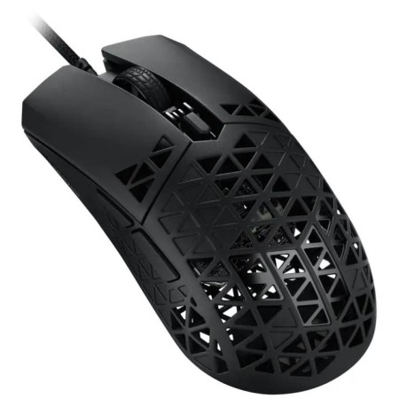 فأرة العاب سلكي ASUS P307 TUF Gaming M4 Air، بدقة تصل إلى 16,000 DPI، بوزن خفيف 47 غرام، مزودة بـ 6 أزرار قابلة للبرمجة، مع طبقة مقاومة للماء بمعيار IPX6 –اسود فأرة العاب سلكي ASUS P307 TUF Gaming M4 Air، بدقة تصل إلى 16,000 DPI، بوزن خفيف 47 غرام، مزودة بـ 6 أزرار قابلة للبرمجة، مع طبقة مقاومة للماء بمعيار IPX6 –اسود