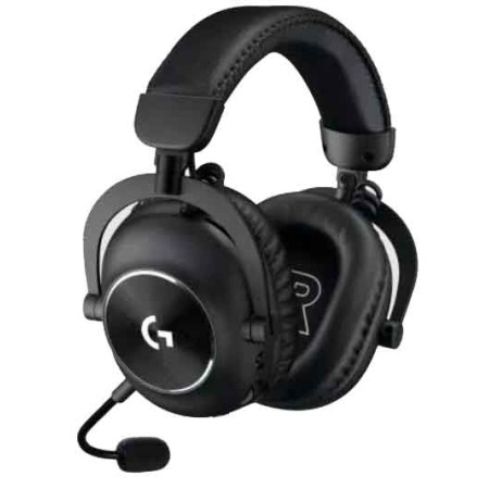 سماعة رأس لاسلكية Logitech PRO X 2, اتصال اللاسلكي LIGHTSPEED و Bluetooth, سماعات PRO-G مقاس 50 مم, ميكروفون قابل للفصل, 345 جرام, بطارية حتى 50 ساعة, - أسود سماعة رأس لاسلكية Logitech PRO X 2, اتصال اللاسلكي LIGHTSPEED و Bluetooth, سماعات PRO-G مقاس 50 مم, ميكروفون قابل للفصل, 345 جرام, بطارية حتى 50 ساعة, - أسود
