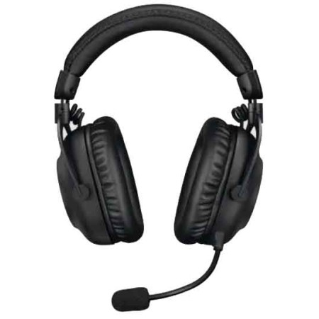 سماعة رأس لاسلكية Logitech PRO X 2, اتصال اللاسلكي LIGHTSPEED و Bluetooth, سماعات PRO-G مقاس 50 مم, ميكروفون قابل للفصل, 345 جرام, بطارية حتى 50 ساعة, - أسود سماعة رأس لاسلكية Logitech PRO X 2, اتصال اللاسلكي LIGHTSPEED و Bluetooth, سماعات PRO-G مقاس 50 مم, ميكروفون قابل للفصل, 345 جرام, بطارية حتى 50 ساعة, - أسود