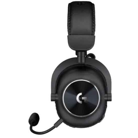 سماعة رأس لاسلكية Logitech PRO X 2, اتصال اللاسلكي LIGHTSPEED و Bluetooth, سماعات PRO-G مقاس 50 مم, ميكروفون قابل للفصل, 345 جرام, بطارية حتى 50 ساعة, - أسود سماعة رأس لاسلكية Logitech PRO X 2, اتصال اللاسلكي LIGHTSPEED و Bluetooth, سماعات PRO-G مقاس 50 مم, ميكروفون قابل للفصل, 345 جرام, بطارية حتى 50 ساعة, - أسود