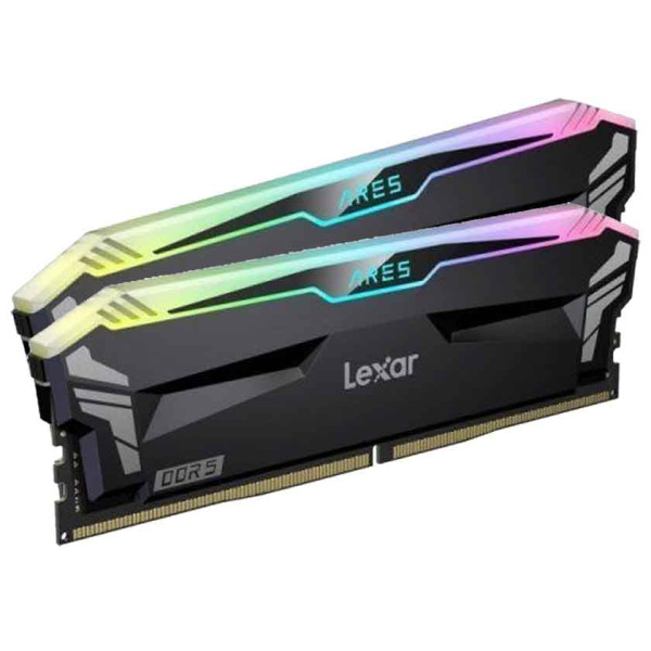LEXAR ARES DDR5 RGB 32GB (2X16GB) 6400MHz - Black