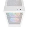 Nzxt H5 Flow Atx Mid Tower Gaming Case 2x Fans 140m RGB - White Nzxt H5 Flow Atx Mid Tower Gaming Case 2x Fans 140m RGB - White
