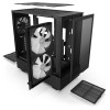 Nzxt H5 Flow Atx Mid Tower Gaming Case 2x Fans 140m RGB - Black Nzxt H5 Flow Atx Mid Tower Gaming Case 2x Fans 140m RGB - Black